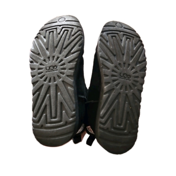 Ugg Womens Black Classic Short Swarovski Crystal Bow Boot 8 - Picture 5 of 11